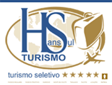 Tablet Screenshot of hsturismo.com.br